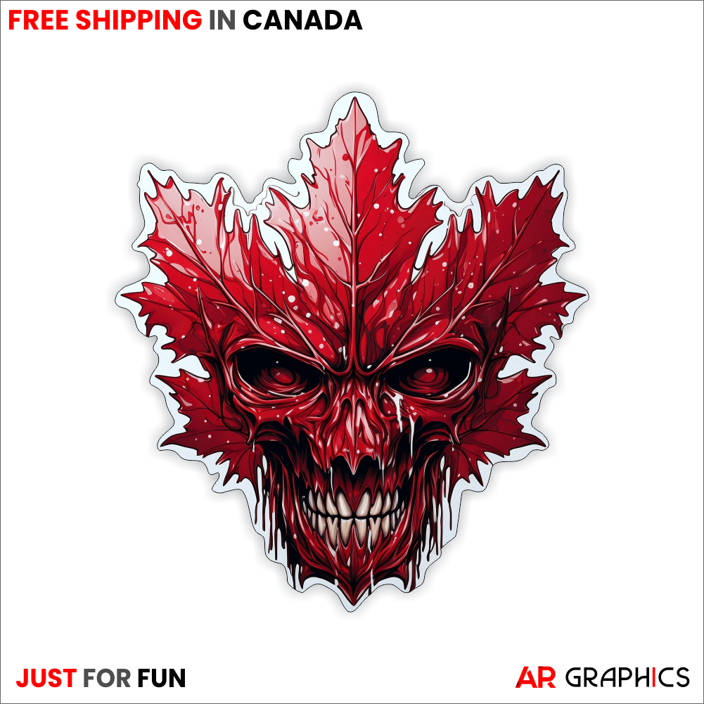 Canadian Skull AR Graphics